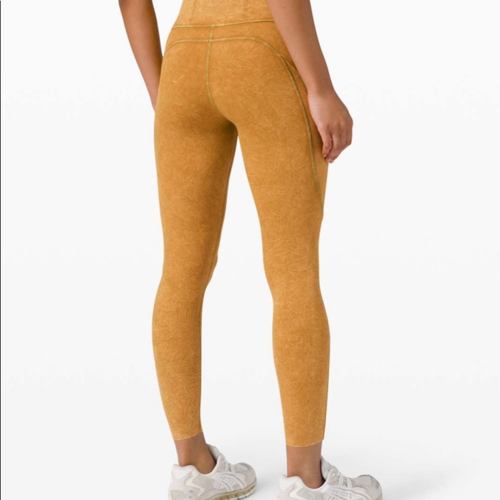 Lululemon Fast and Free Tight II 25 Ice Dye